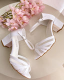 Sandália de Noiva Ardósia Sara Bride