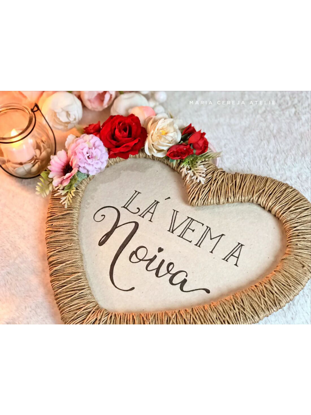 Placa de Cerimônia I Maria Cereja Ateliê