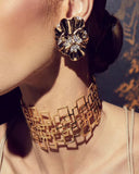 Colar Chocker Puzzle Festa Adriana Leite Joias