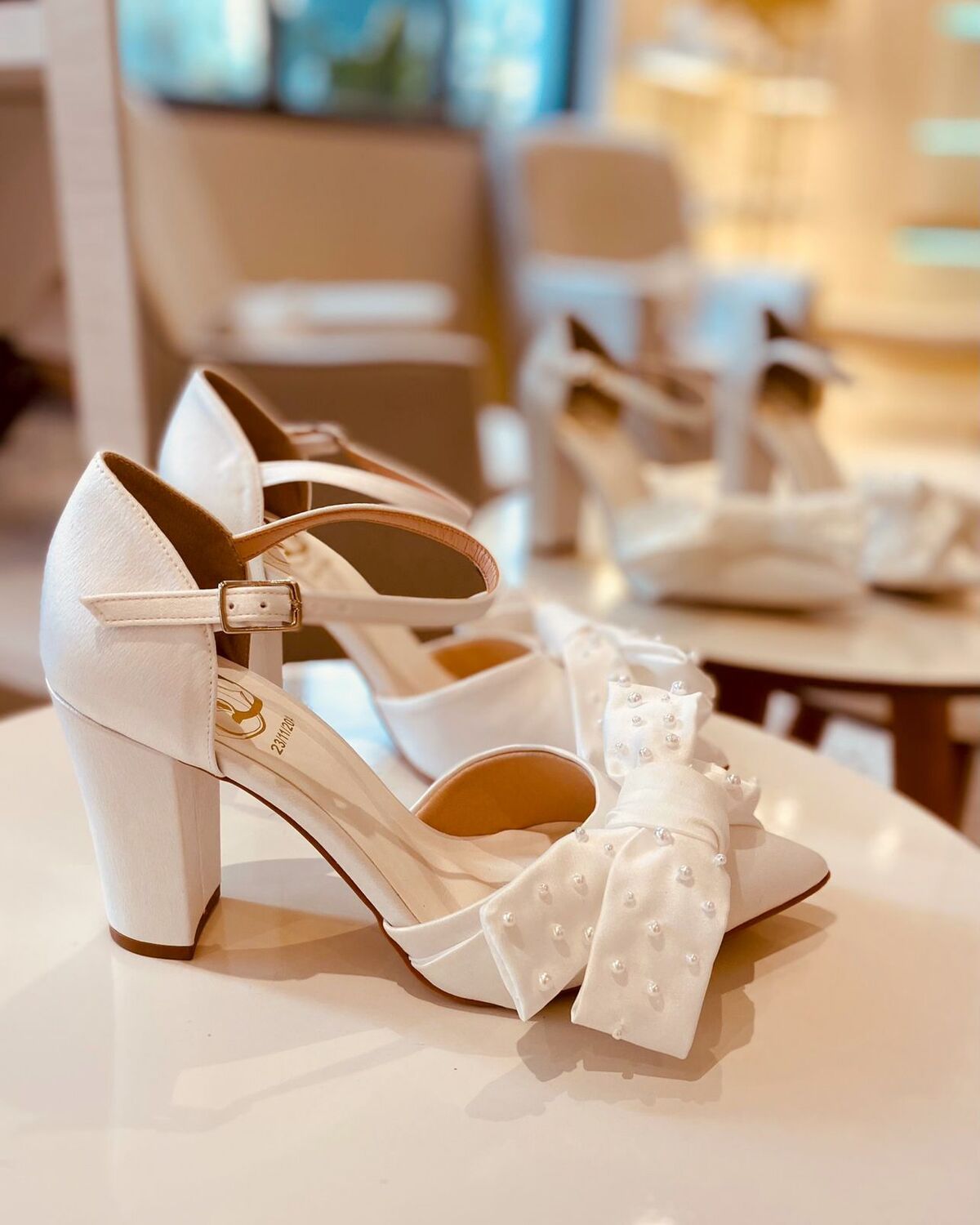 Scarpin de Noiva Joana Sarah Brides