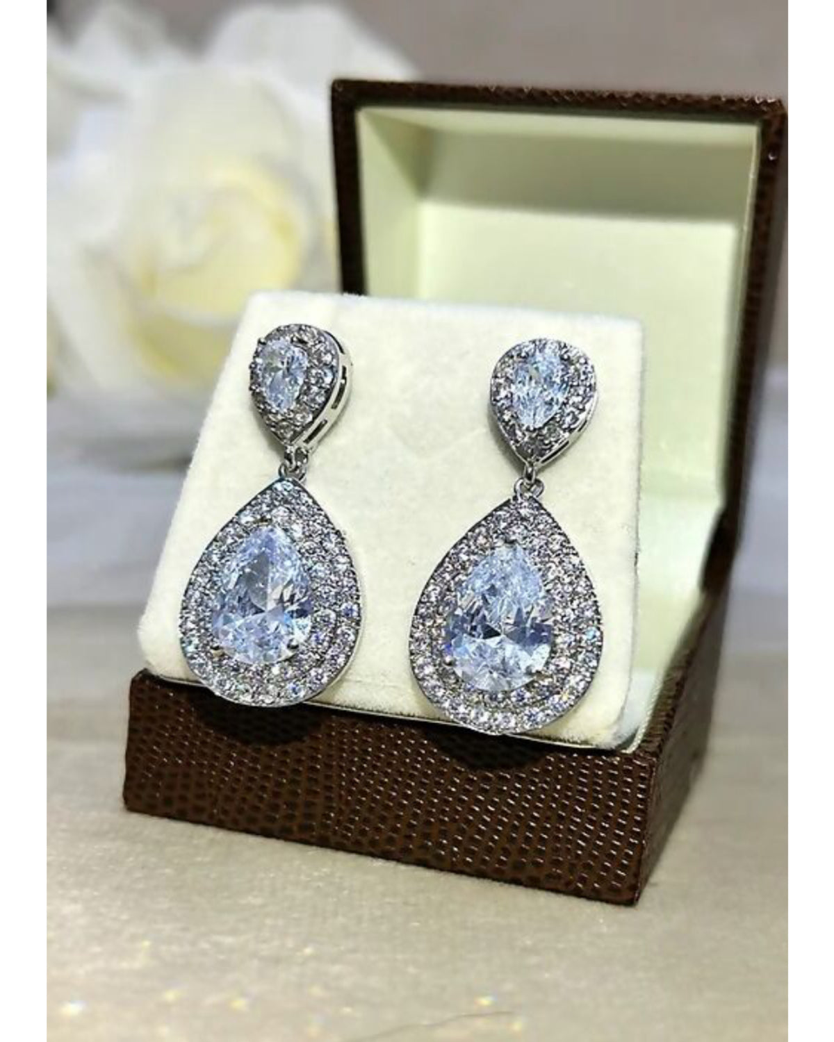 Brinco para Noiva Classic Anna Conte Acessórios