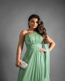 Vestido de Festa Aurora Tule e Gliter Galla Dress