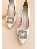 Sapato de Noiva Scarpin Vibrante 1 Sarah Brides