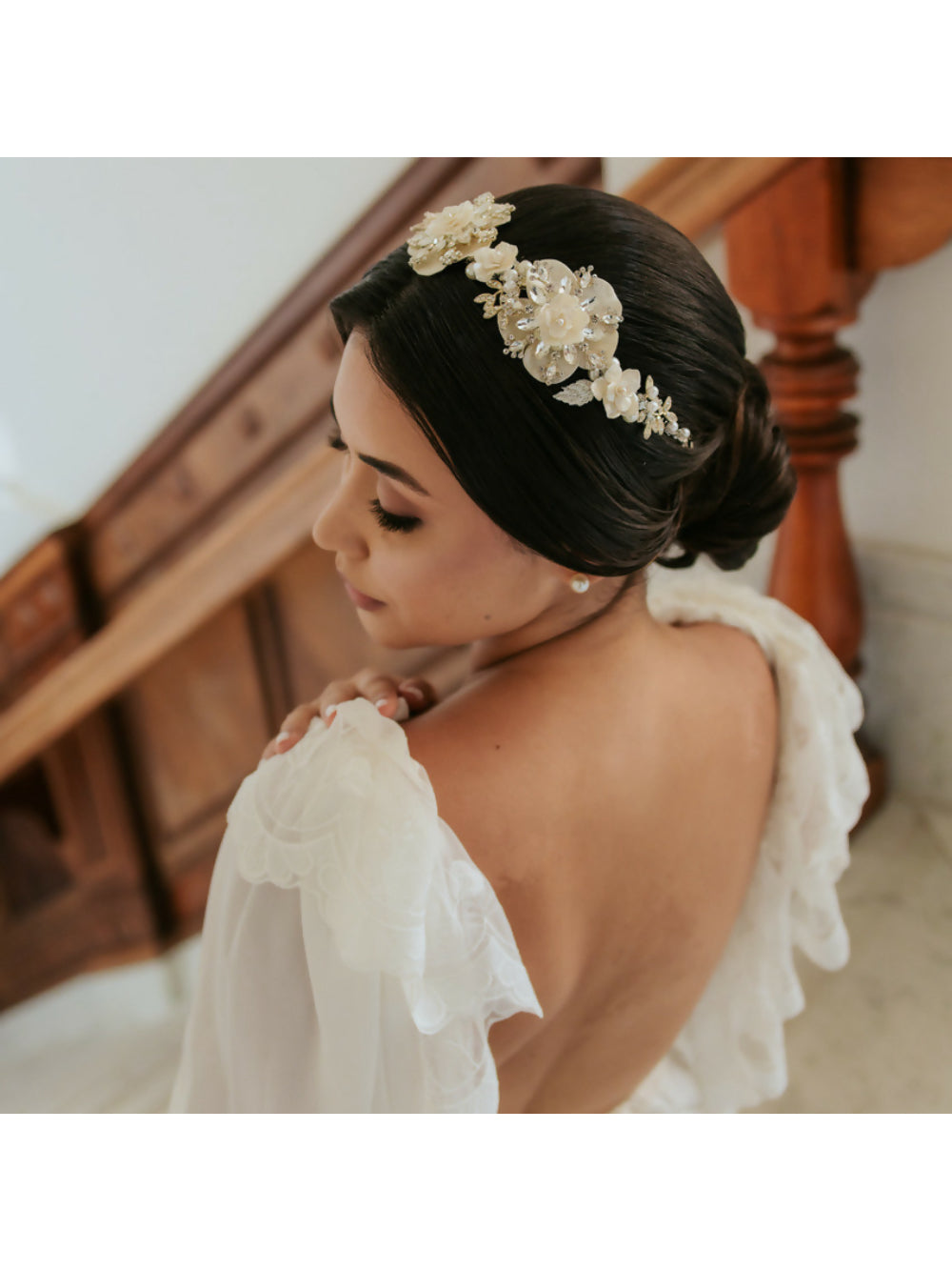 Tiara de noiva Plena Minelli Atelier