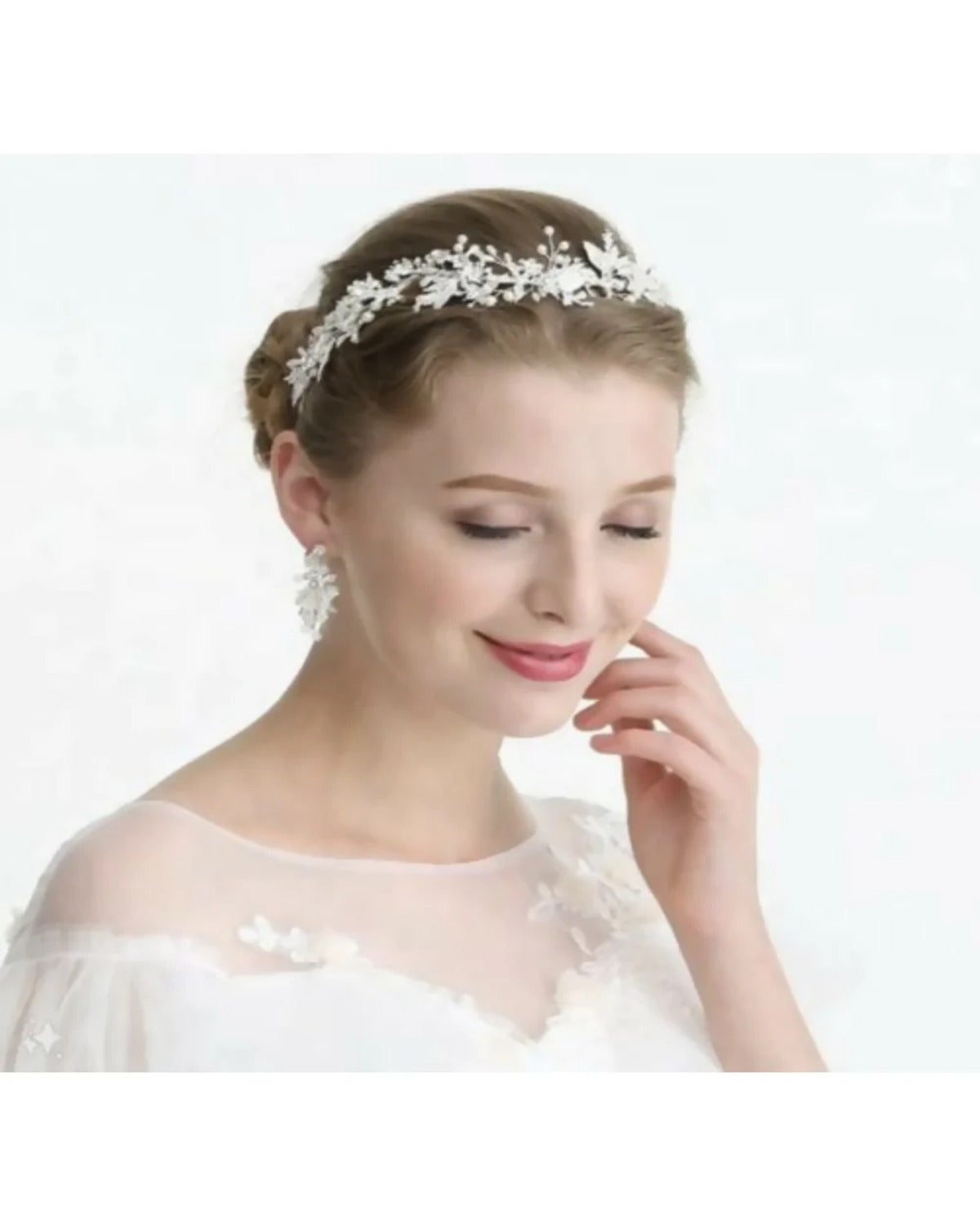 Tiara de Noiva Francis Narcisa Acessórios