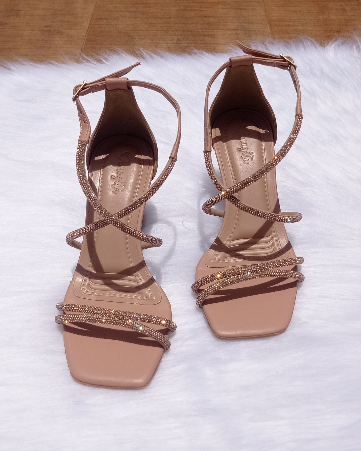 Sandália de Festa Stefania PS Manuzita Calçados