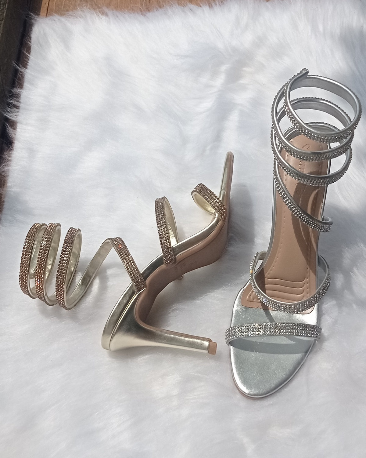 Sandália de Festa Aspiral Manuzita Calçados