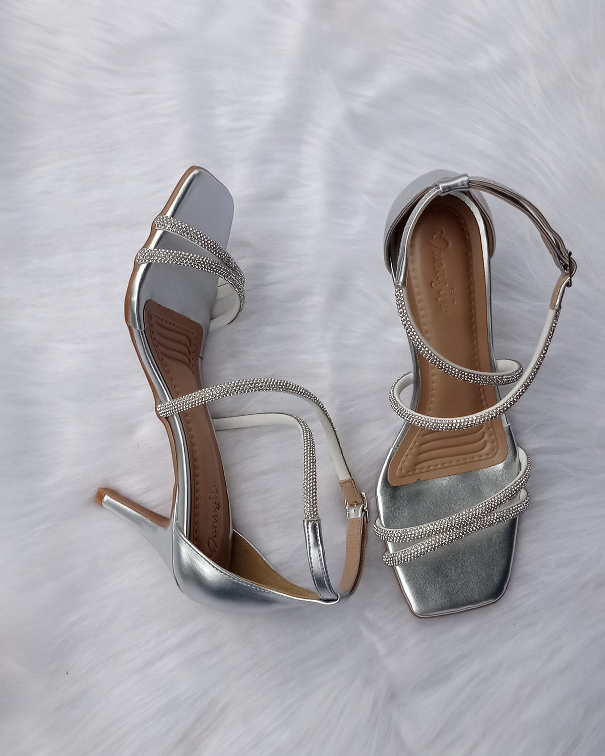 Sandália de Festa Stefania Fino Manuzita Calçados