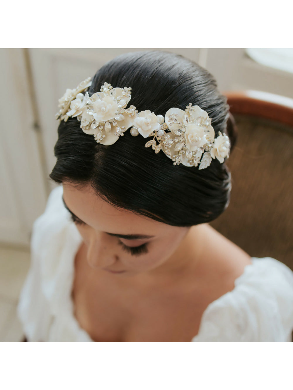Tiara de noiva Plena Minelli Atelier
