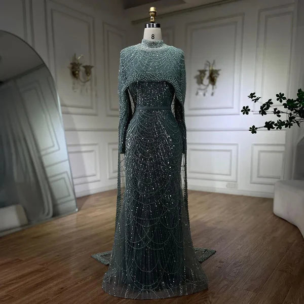 Vestido de Festa de Festa Longo  Yasmine Amallu Oficial