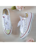 Tênis All Star de Noiva ou Festa Caetana Customizados