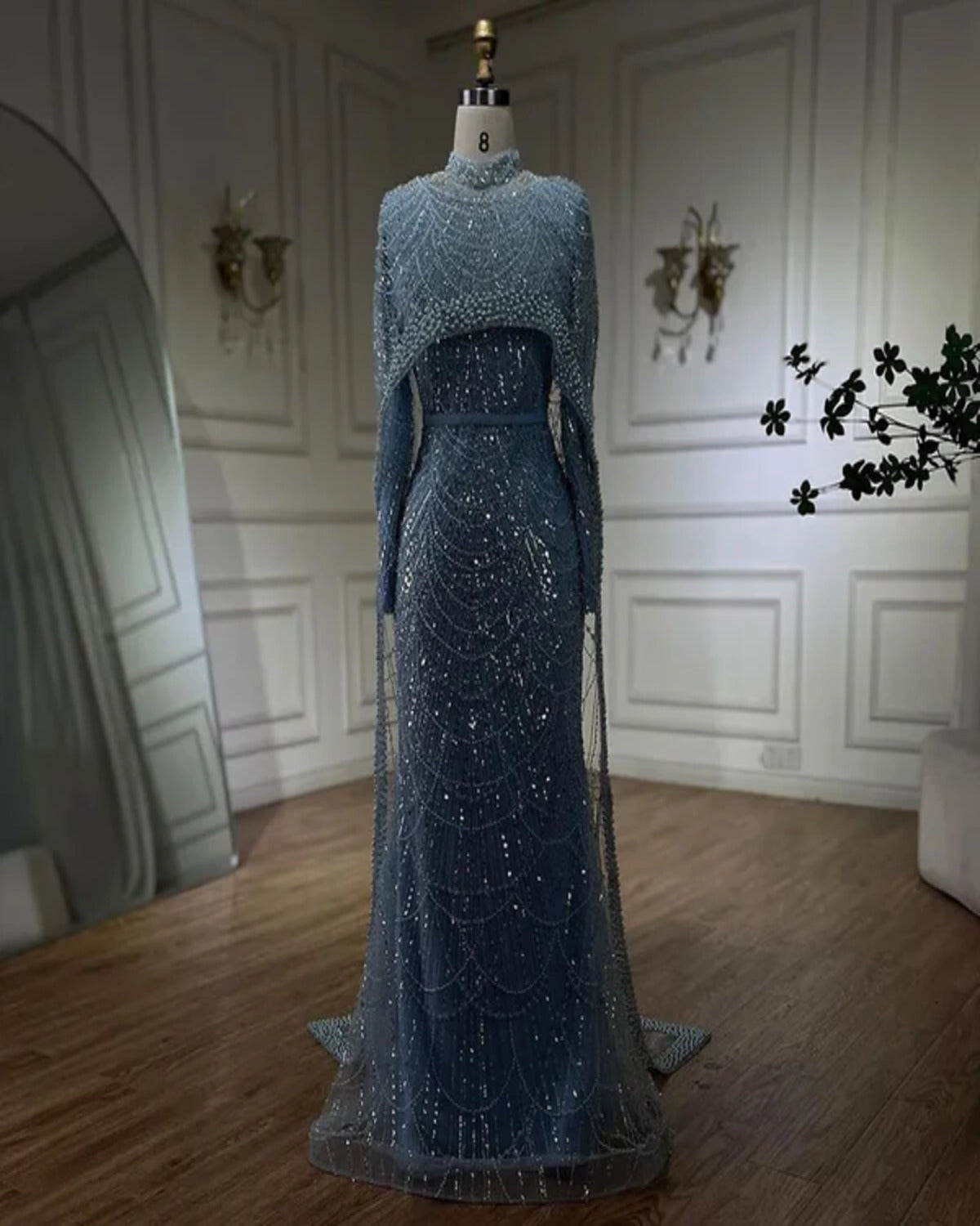 Vestido de Festa de Festa Longo  Yasmine Amallu Oficial