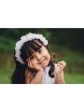 Tiara Infantil Damas flores SilFlores