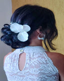 Grinalda Orquídea para Noivas Meu Doce Encanto Casamento