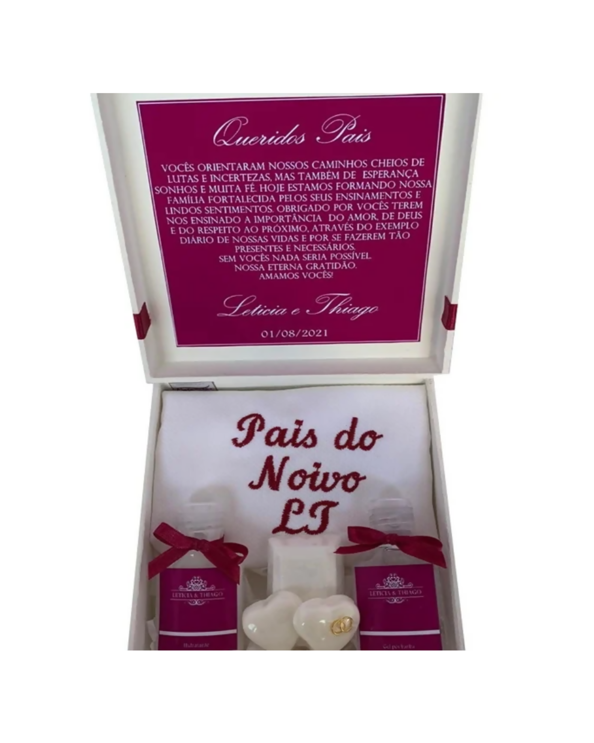 Caixa Convite Pai dos Noivos Dora Bella