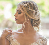 Headpiece de noiva Alfazema Minelli Atelier