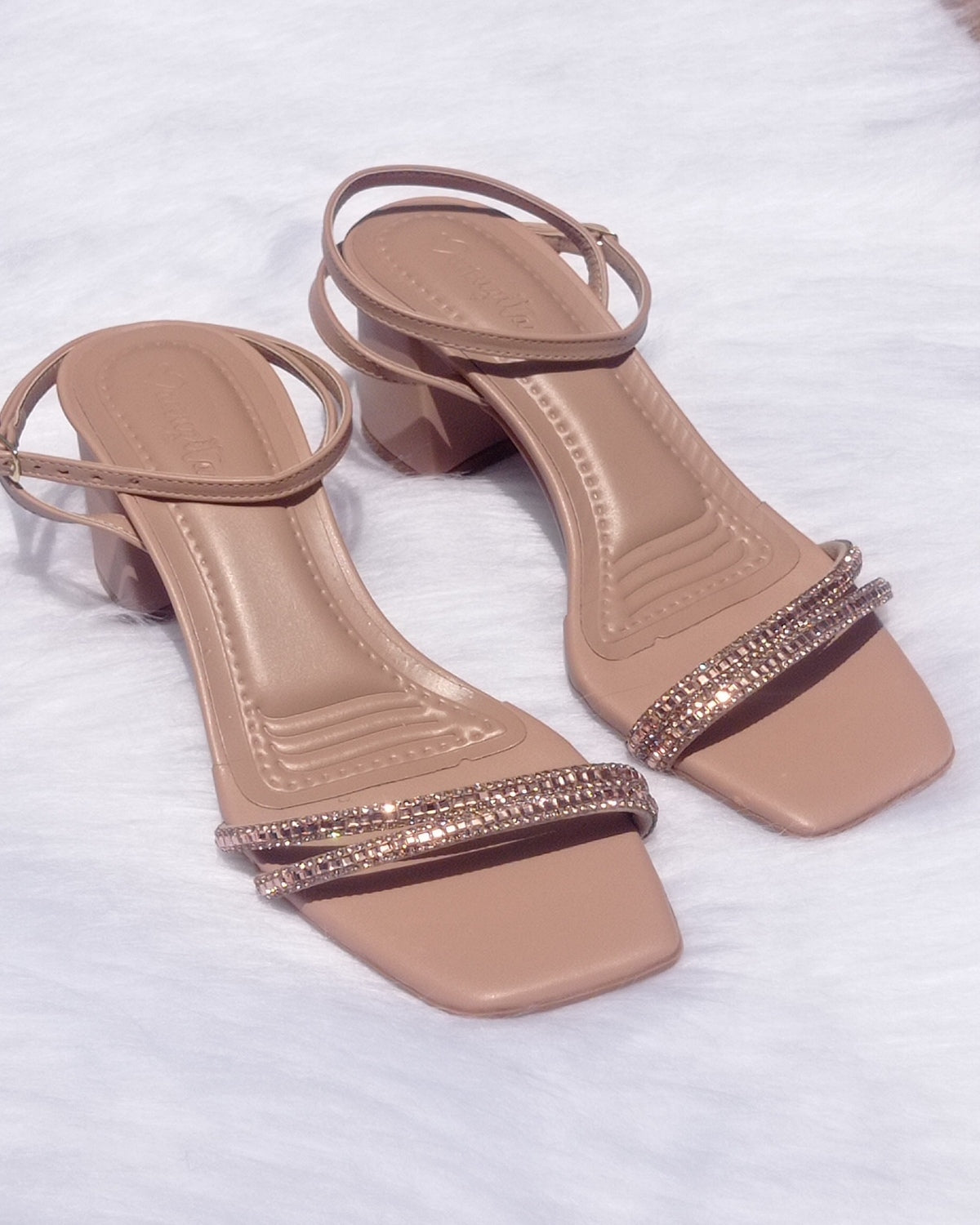 Sandália de Festa Cibele Bloco Manuzita Calçados