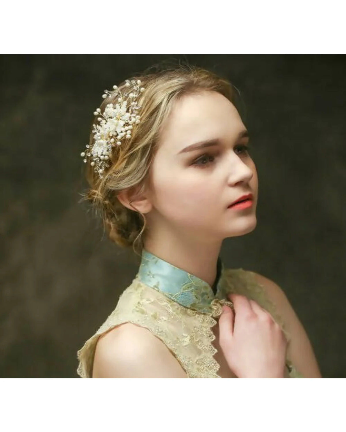 Arranjo de Noiva Victória Narcisa Acessórios