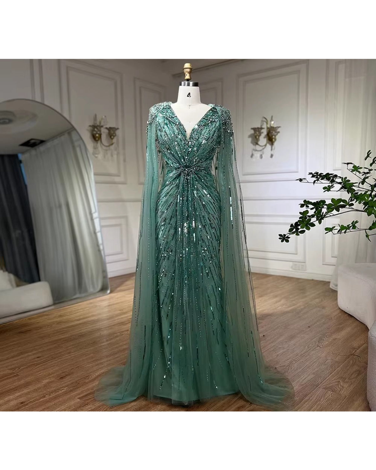 Vestido de Festa Longo Catherine Elizabeth Amallu Oficial