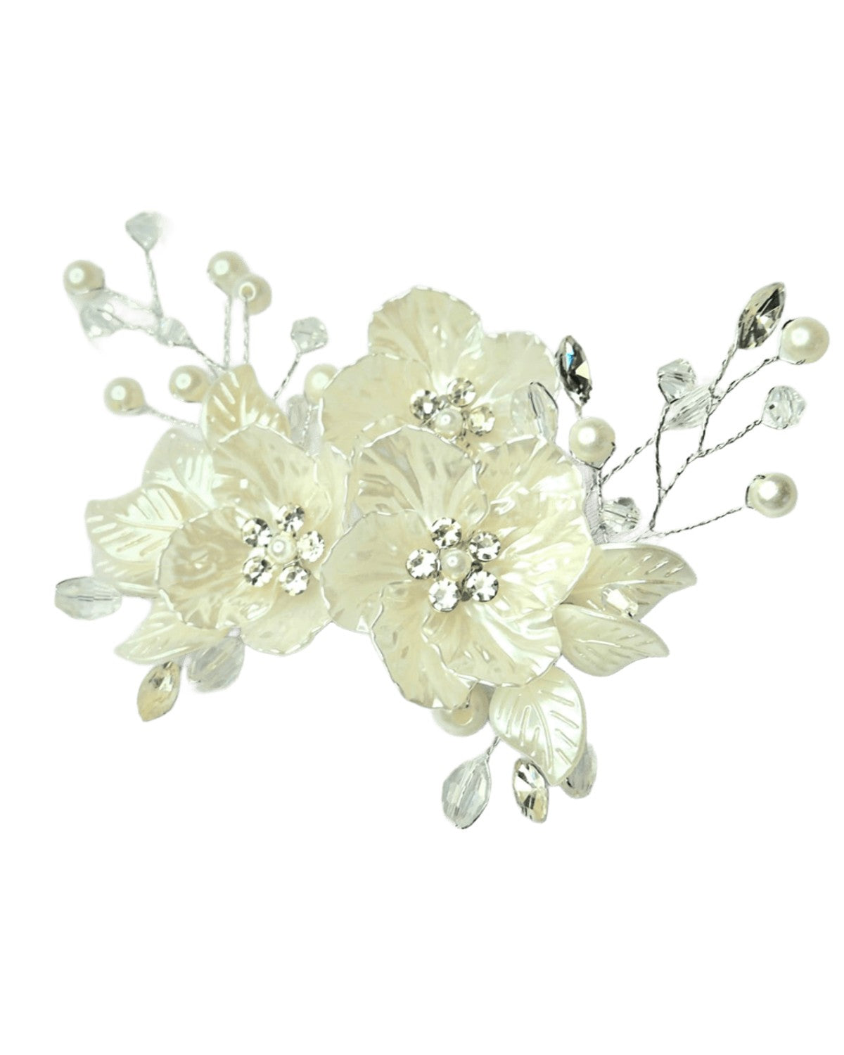 Arranjo de Cabelo para Noiva Floral Carpe Diem Narcisa Acessórios