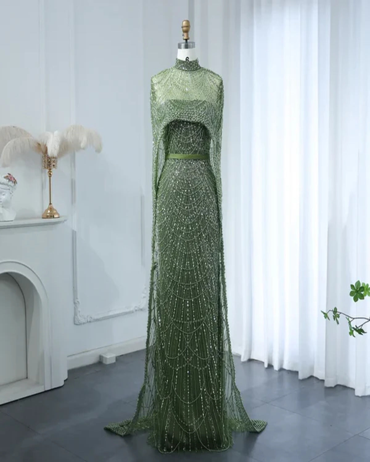 Vestido de Festa de Festa Longo  Yasmine Amallu Oficial