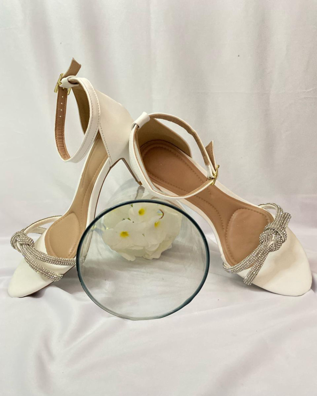 Sandália de Noiva Luna Manuzita Calçados