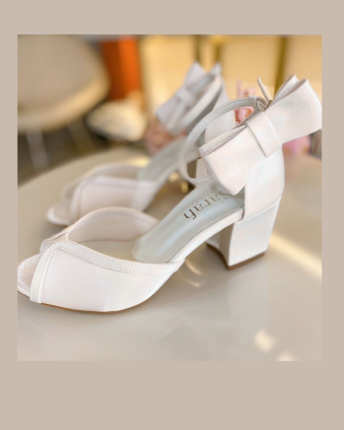 Sandália de Noiva Liana Sara Bride