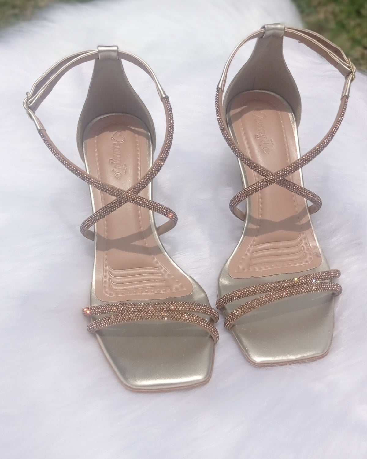 Sandália de Festa Stefania Fino Manuzita Calçados