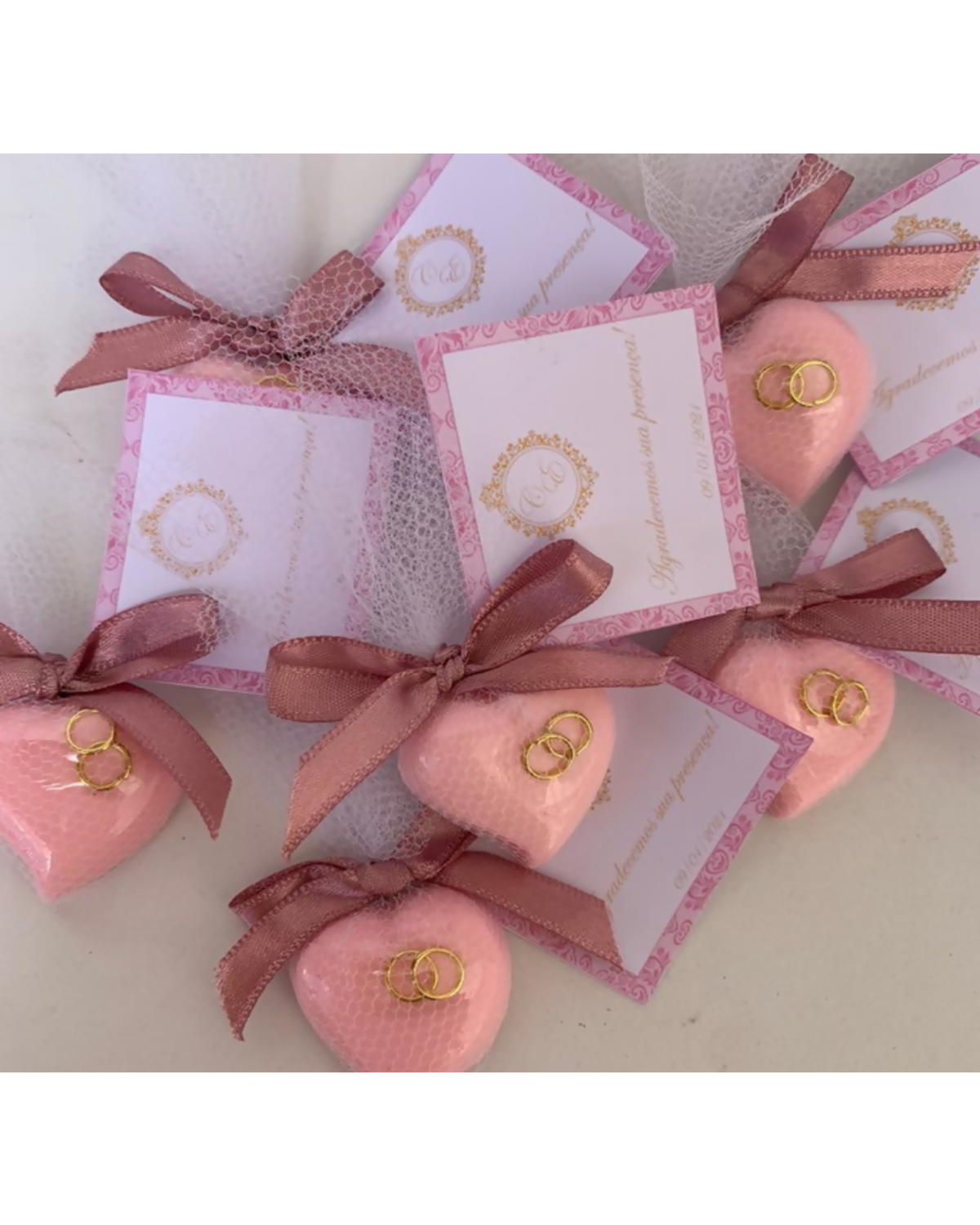 Kit 20 Lembranças de Casamento Dora Bella