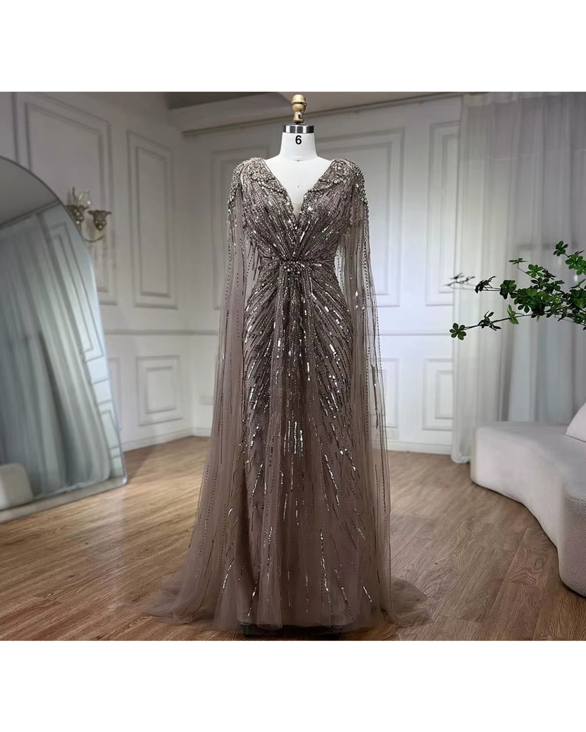 Vestido de Festa Longo Catherine Elizabeth Amallu Oficial