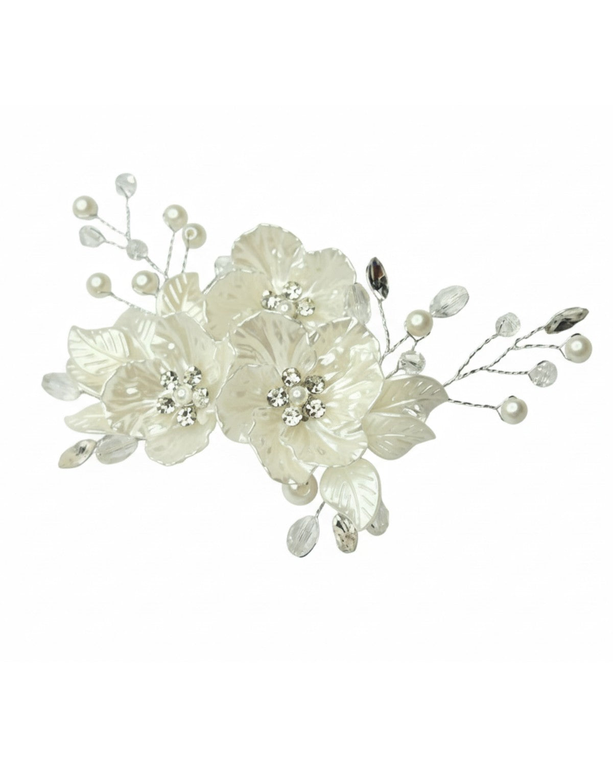 Arranjo de Cabelo para Noiva Floral Carpe Diem Narcisa Acessórios