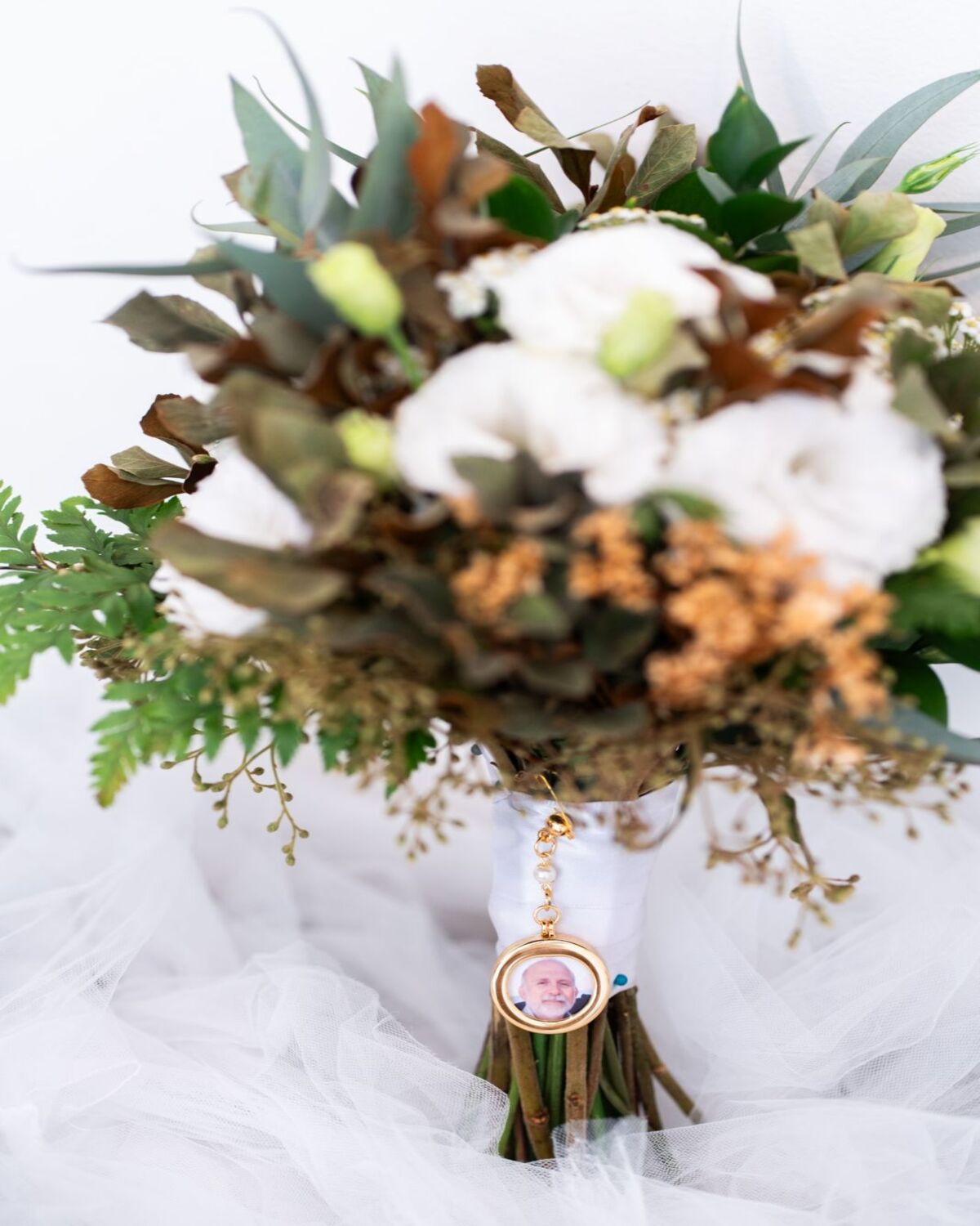 Relicário Para Buquê Redondo Ateliê Fernanda Cristina