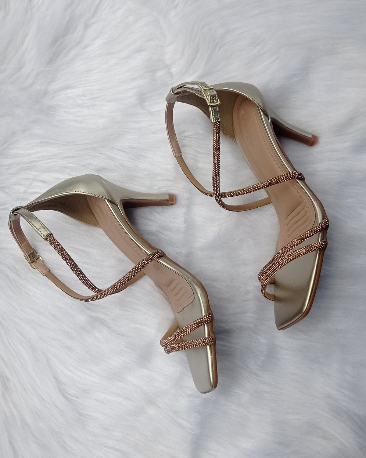 Sandália de Festa Stefania Fino Manuzita Calçados