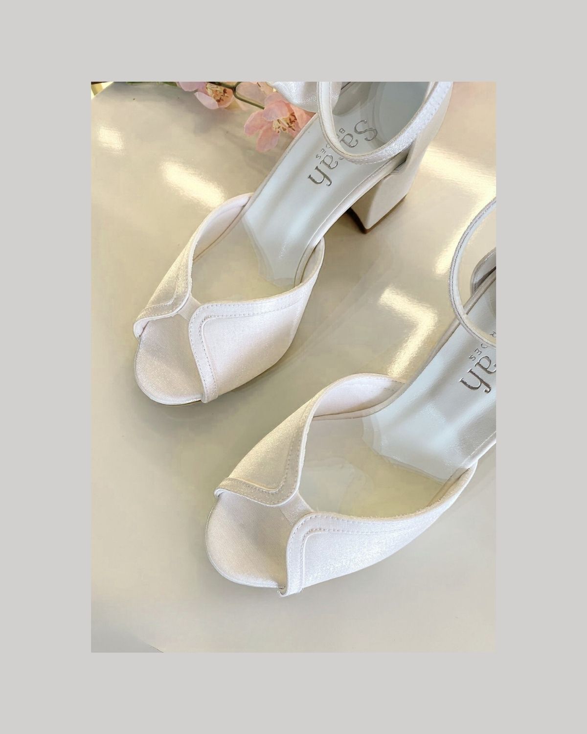 Sandália de Noiva Liana Sara Bride