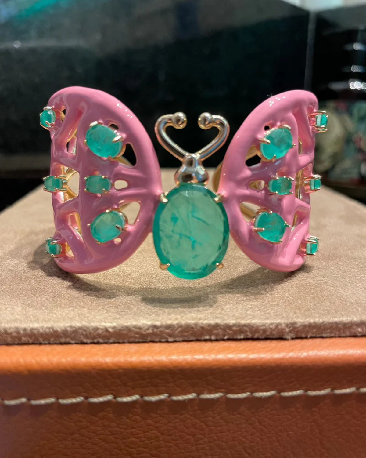 Bracelete Bug Esmaltado Festa Adriana Leite Joias