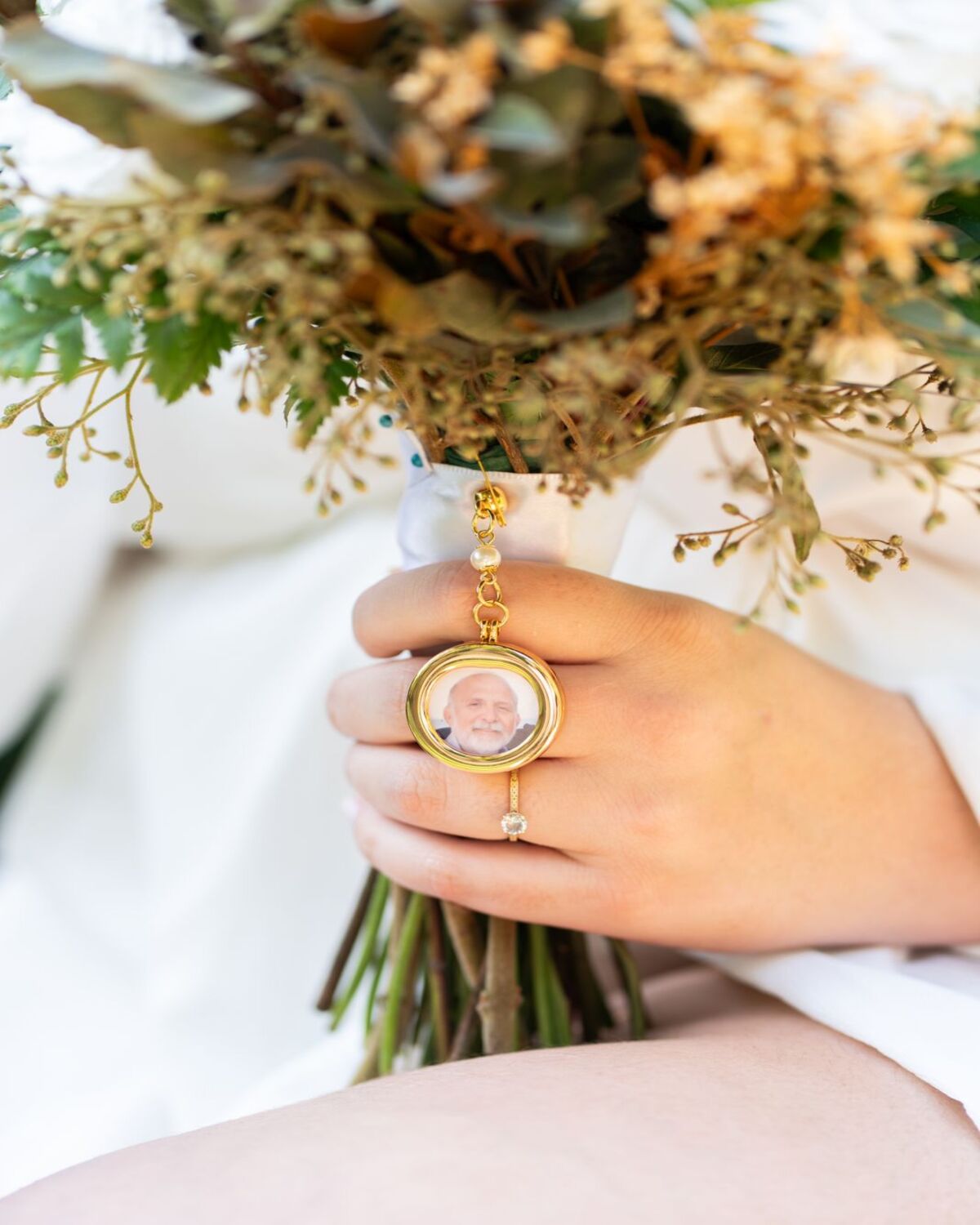 Relicário Para Buquê Redondo Ateliê Fernanda Cristina