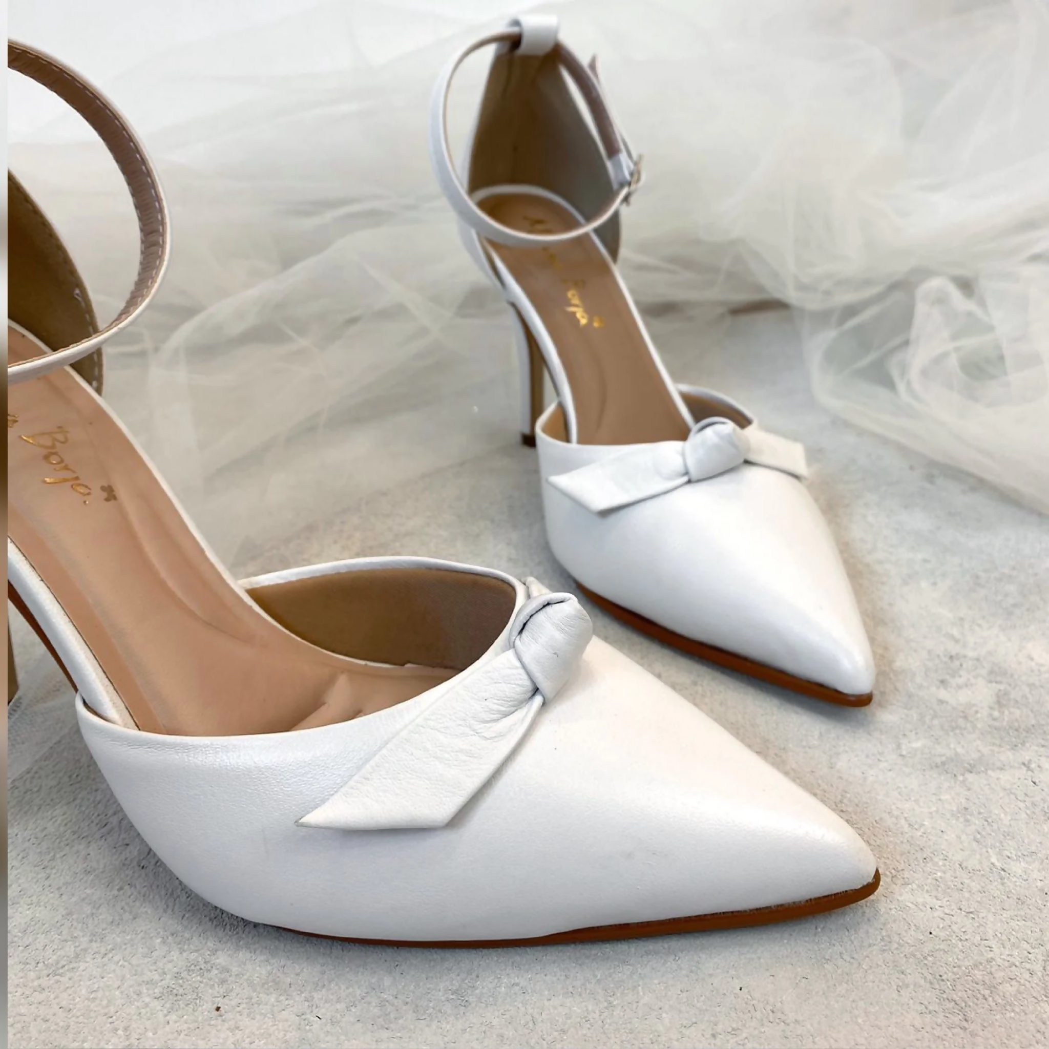 Scarpin Cássia de Noiva e Festa Marina Borja Atelier