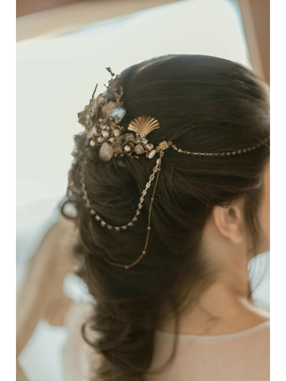 Headpiece para noivas praiana Ariel Minelli Atelier