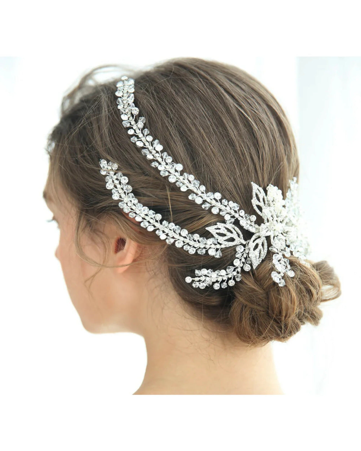 Grinalda de Noiva Ethel Narcisa Acessórios