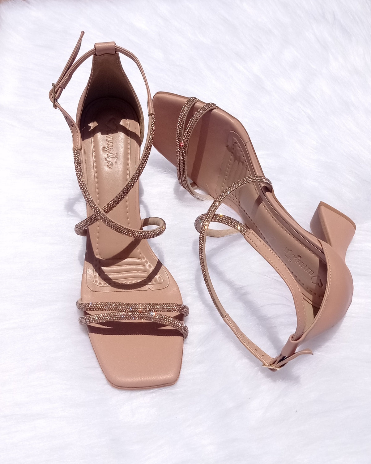 Sandália de Festa Stefania PS Manuzita Calçados