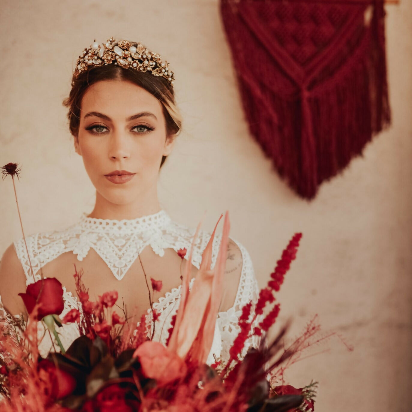 Coroa de Noiva Brunela  Minelli Atelier