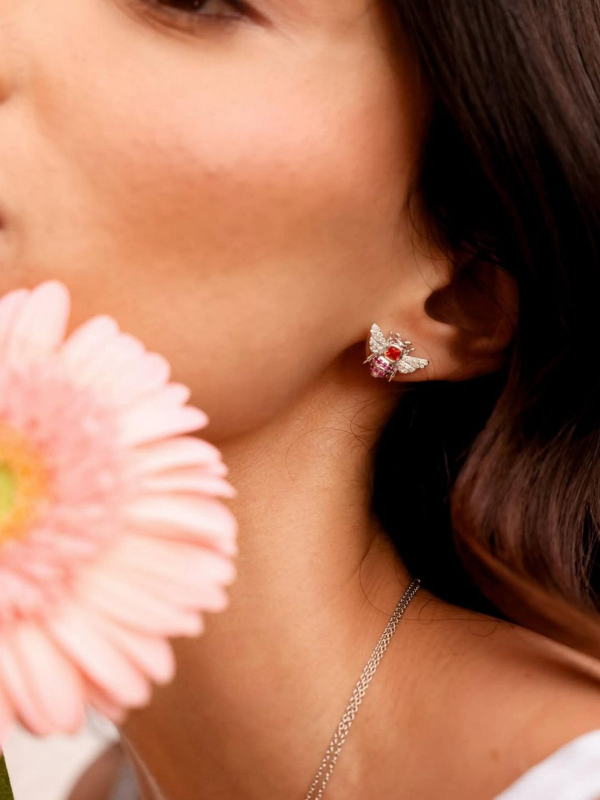 Brinco Wasp Prata 925 Noivas