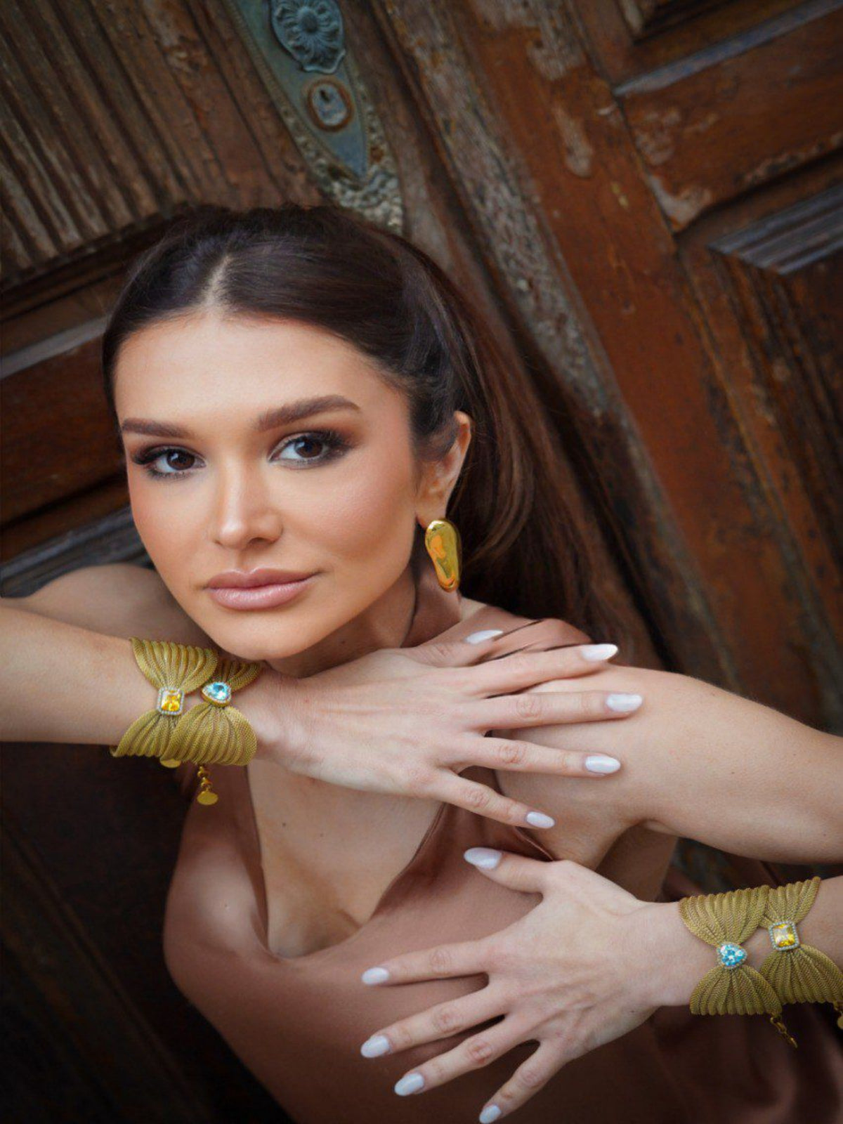 Brinco Luna Noivas Adriana Leite Joias