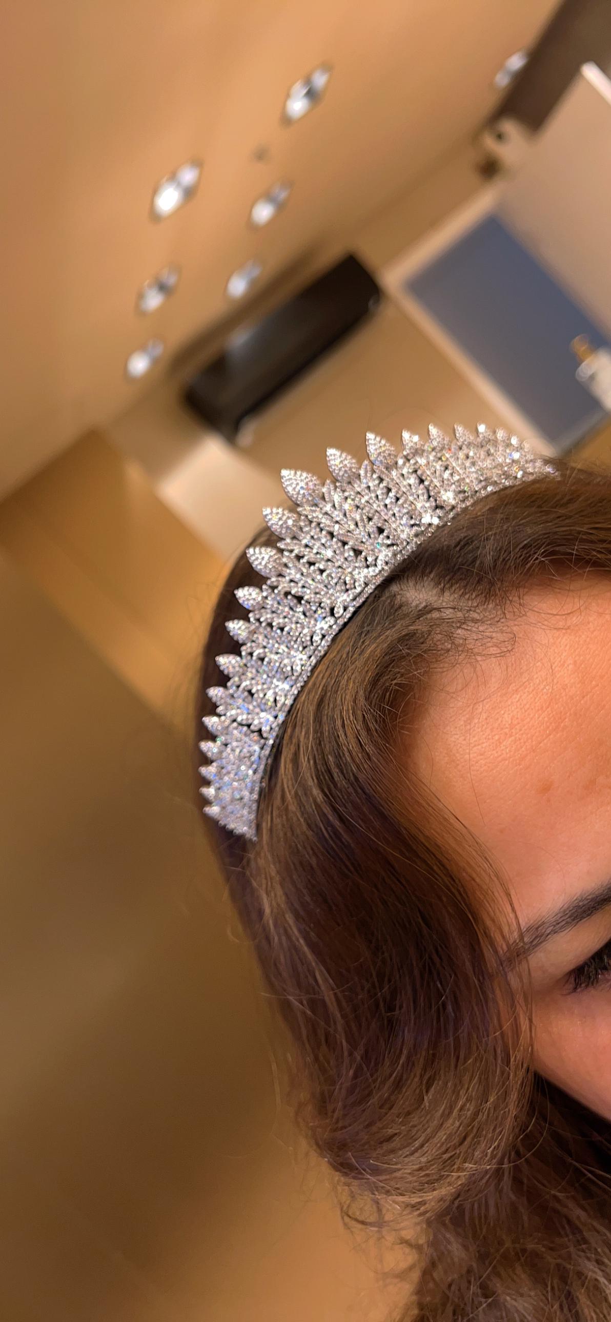 Tiara de Noivas Helena Adriana Leite Jóias