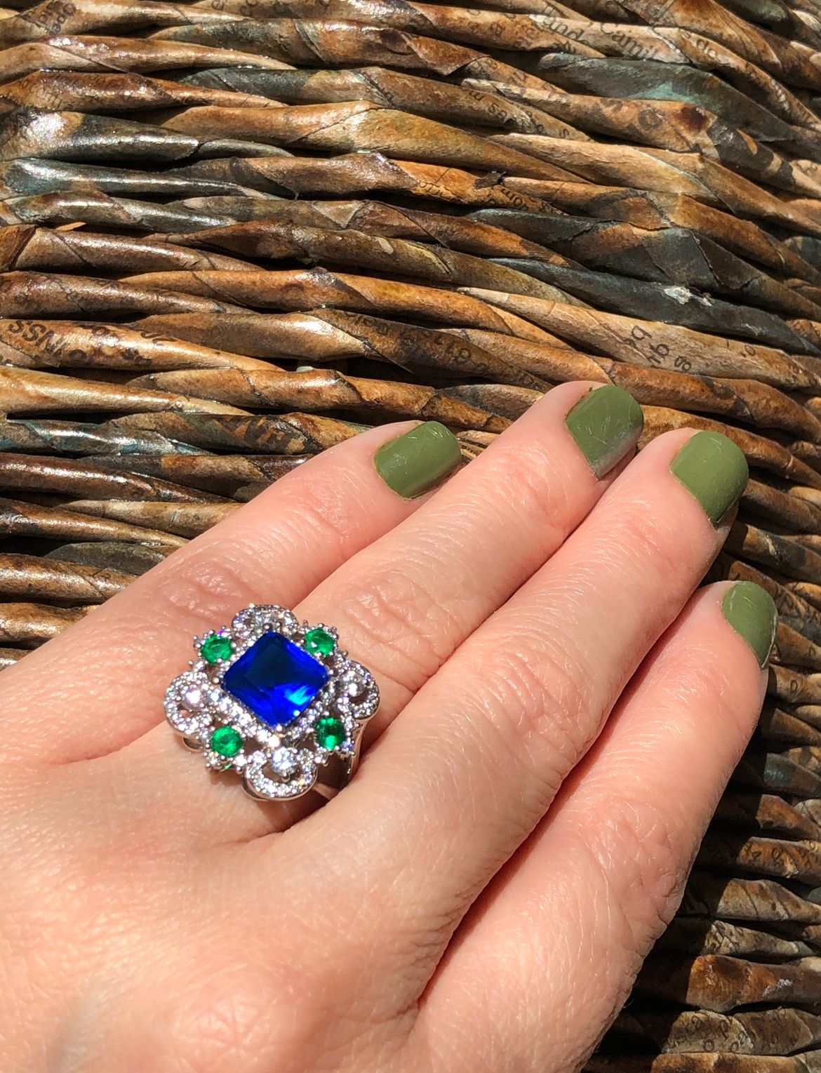 Anel Paris Festa Adriana Leite Joias