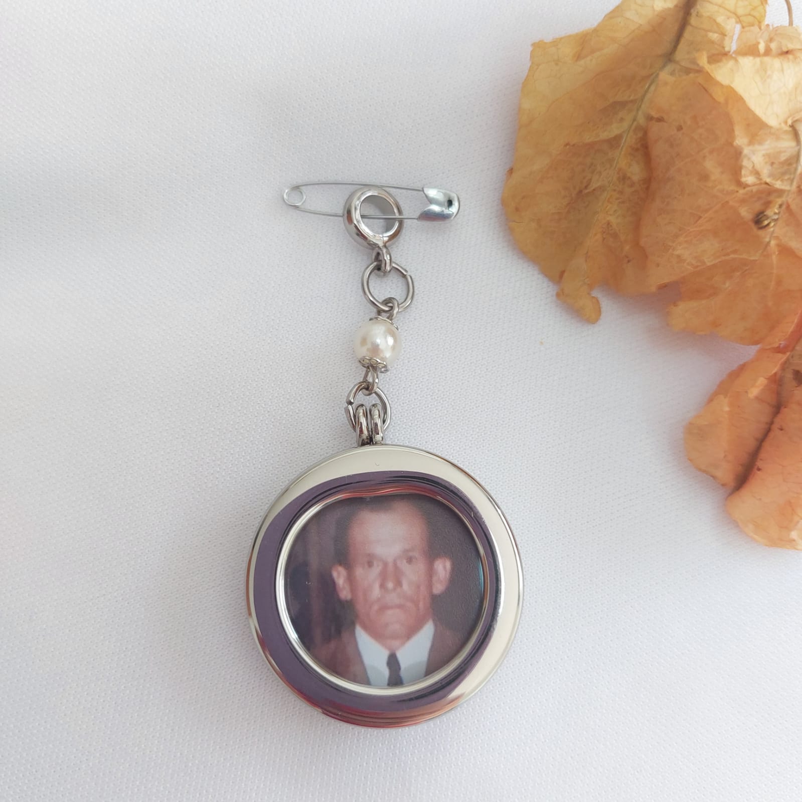 Relicário Para Buquê Redondo Ateliê Fernanda Cristina