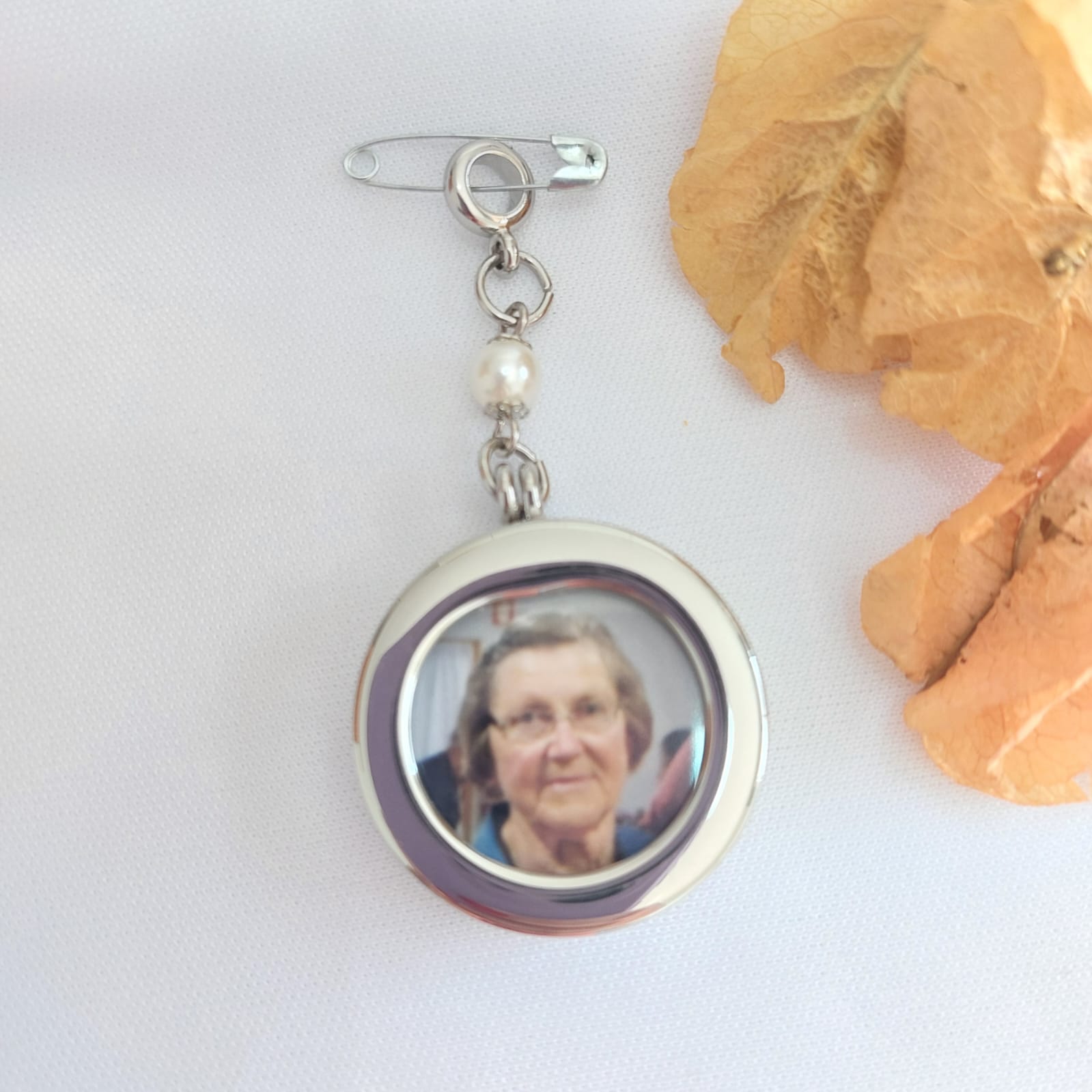 Relicário Para Buquê Redondo Ateliê Fernanda Cristina