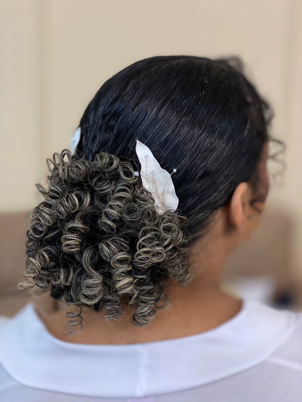 Par de Ramos de Cabelo de Noiva Zila Fiancee