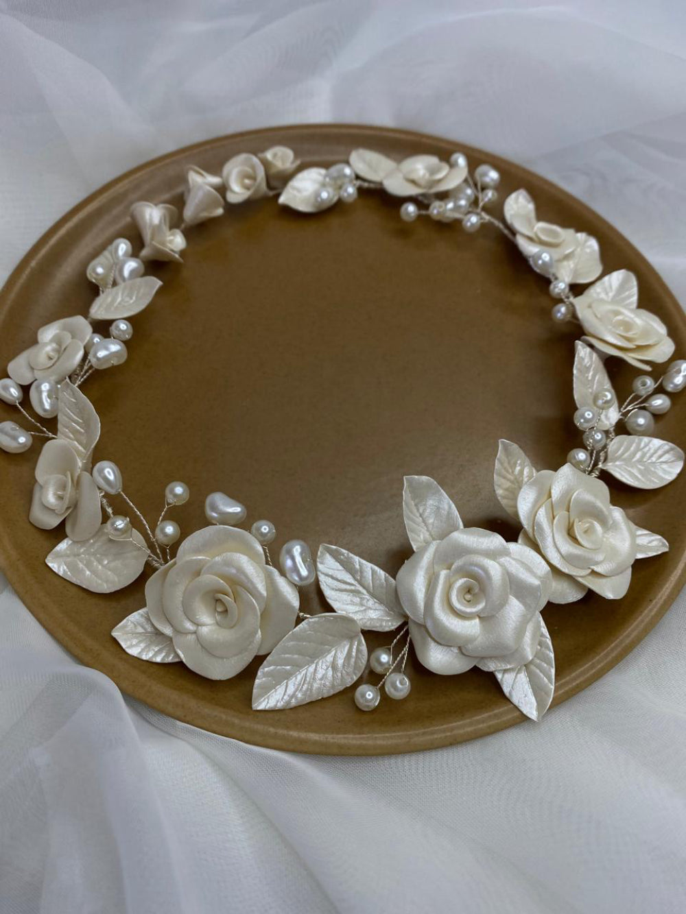 Headband rosas Fiancee