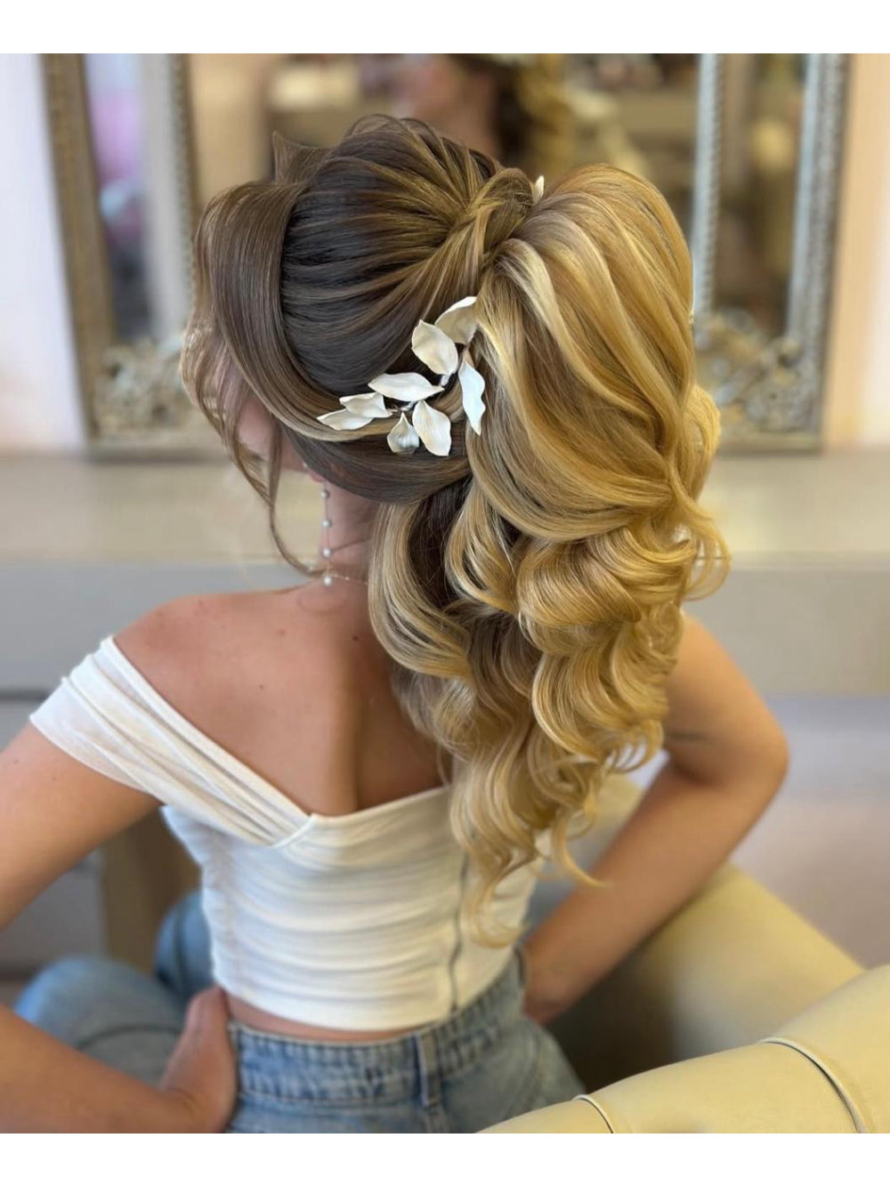 Par de ramos estilo romano Fiancee